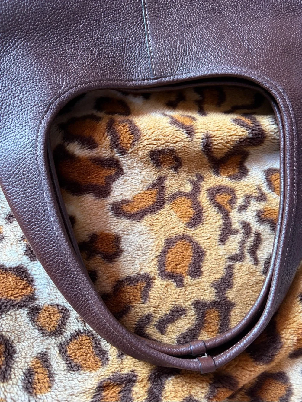 Coach Pebbled Leather Shoulder Bag in Dark Brown